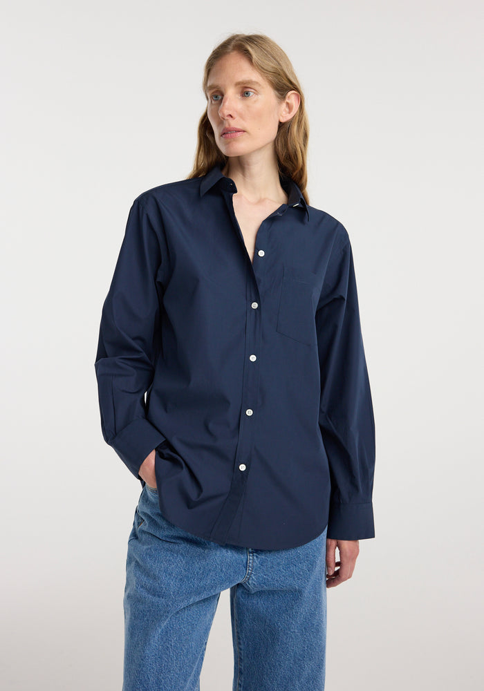 Classic fit shirt | navy