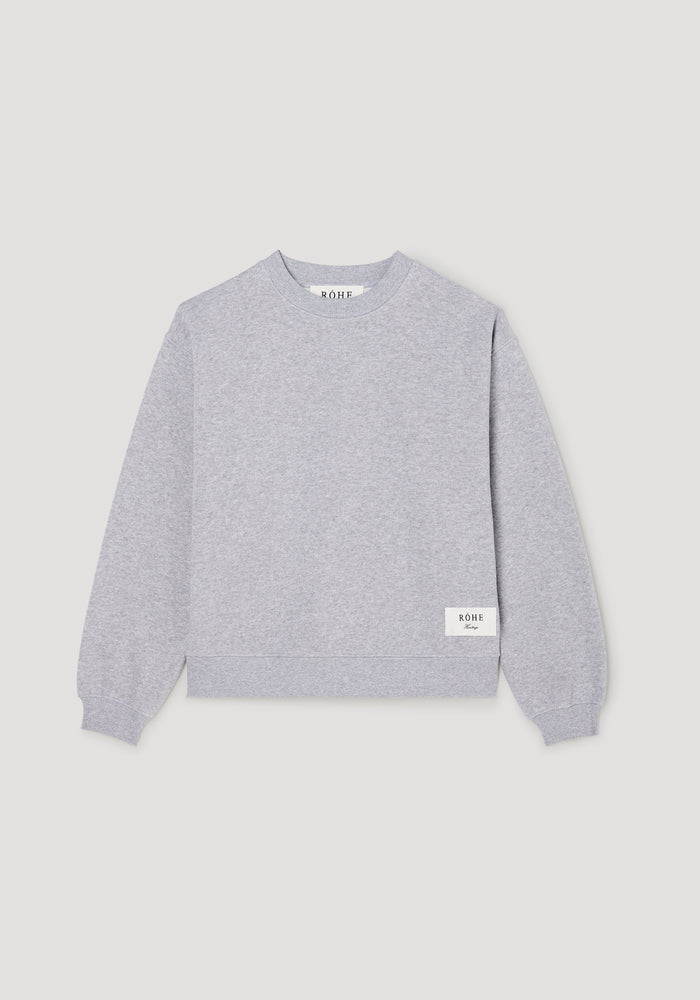 Sweatshirt | mid grey melange
