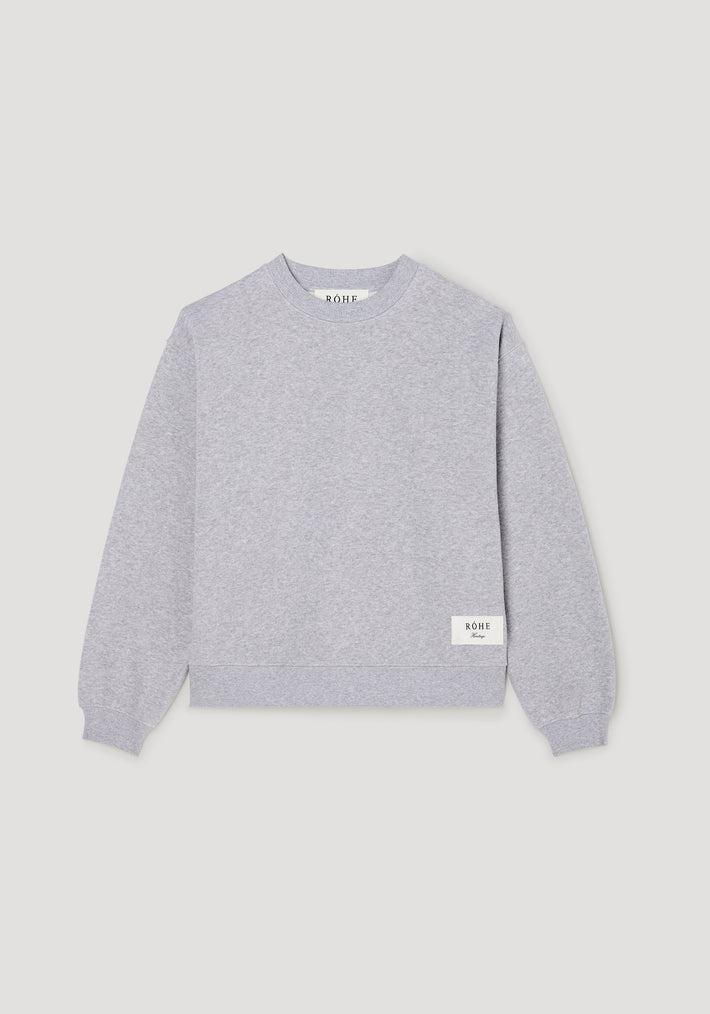 Sweatshirt | mid grey melange