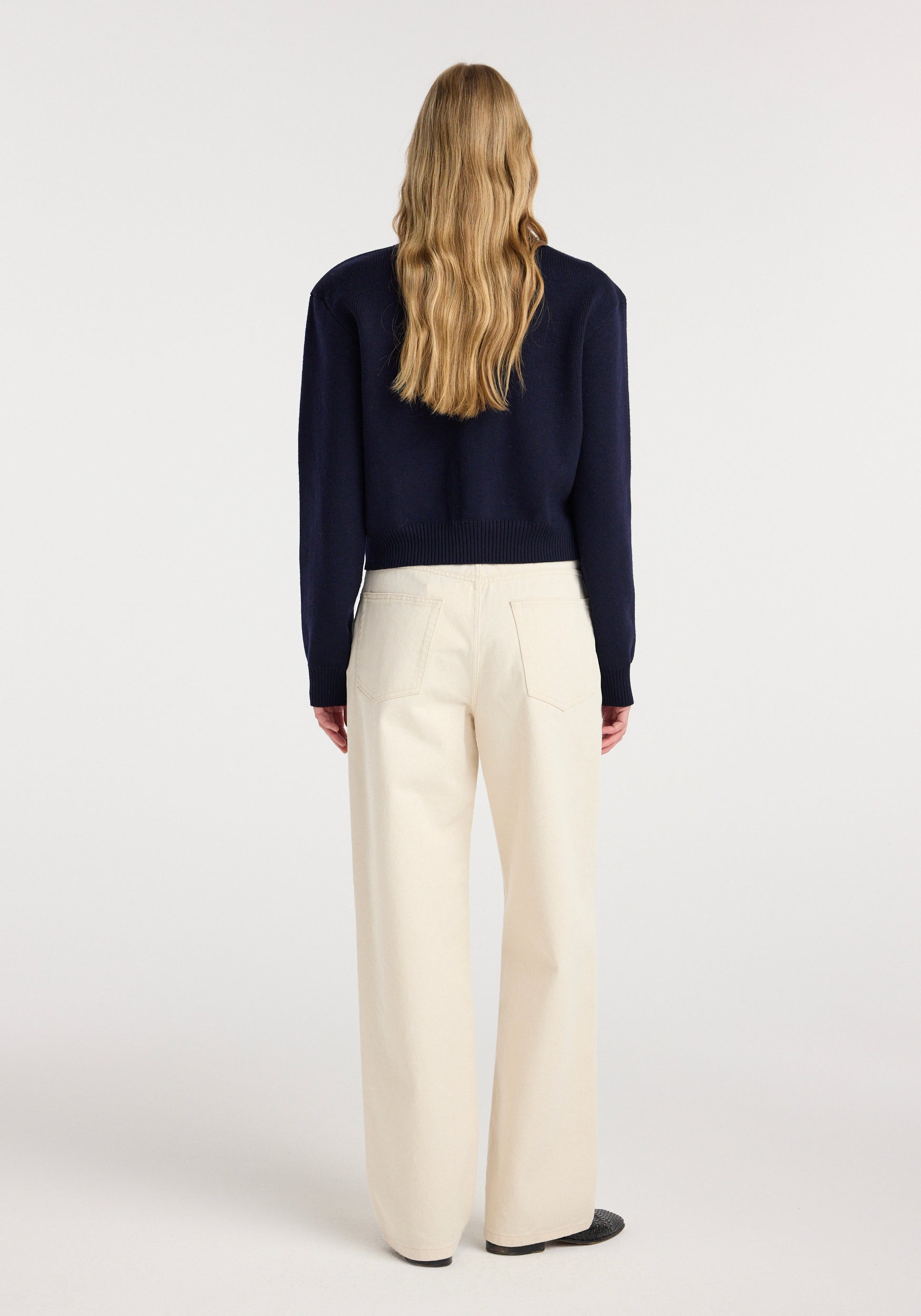 Statement shoulder cardigan– Róhe