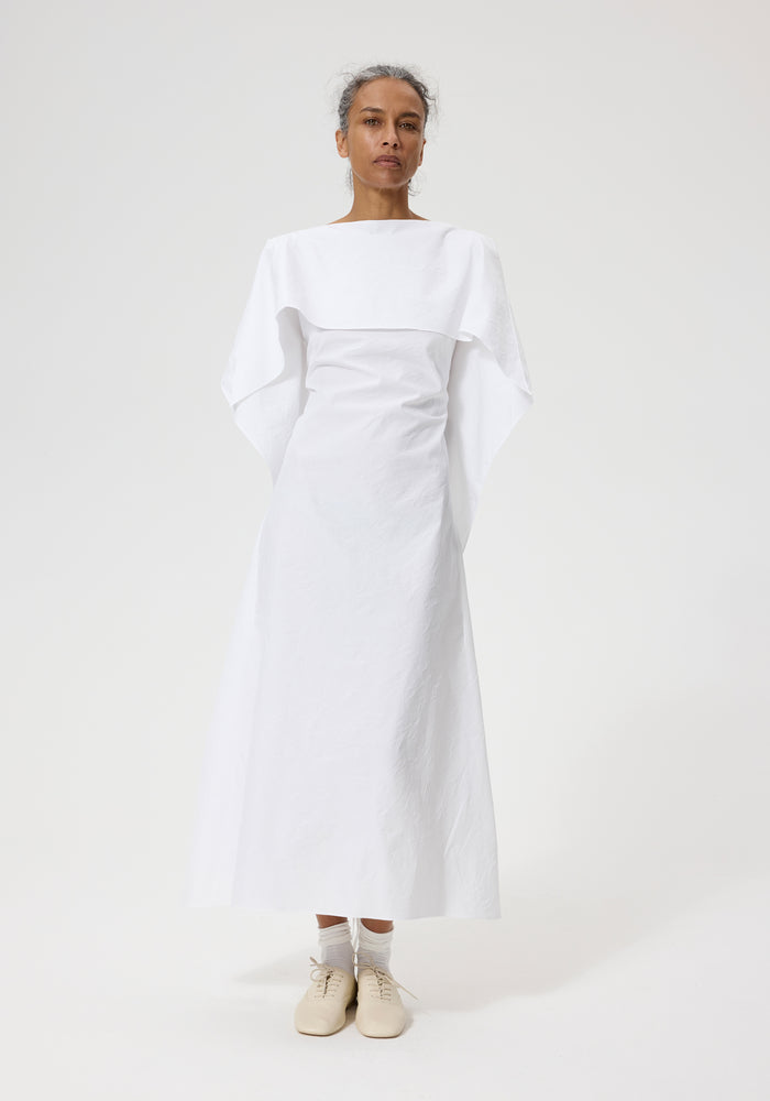 Oranda no Kazaguruma dress | optic white