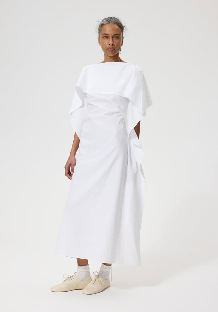 Oranda no Kazaguruma dress | optic white