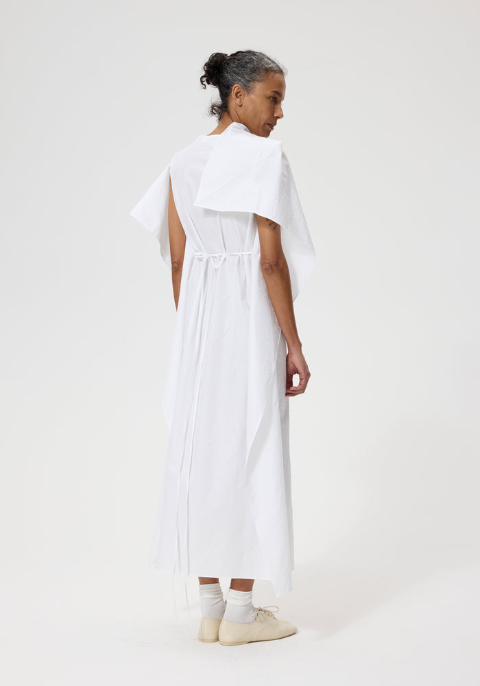 Oranda no Kazaguruma dress | optic white