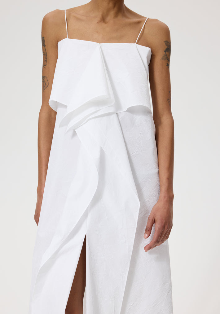 Oranda no Kazaguruma dress | optic white