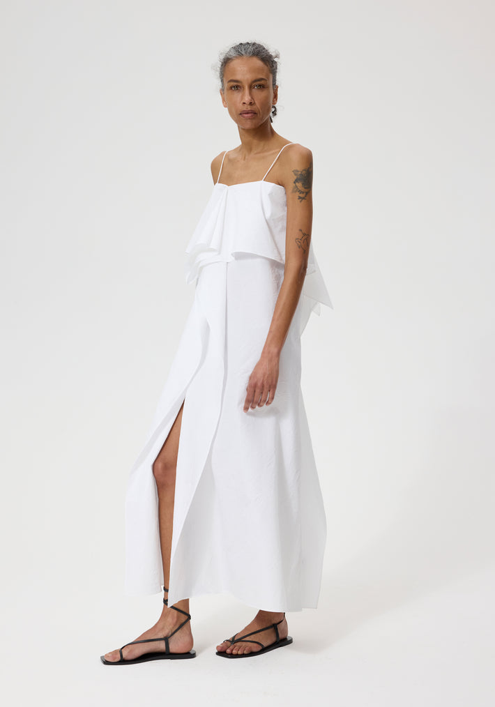 Oranda no Kazaguruma dress | optic white