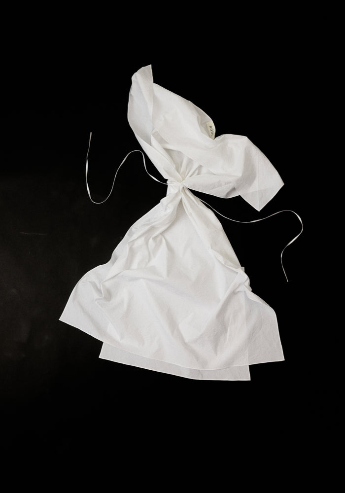 Oranda no Kazaguruma dress | optic white