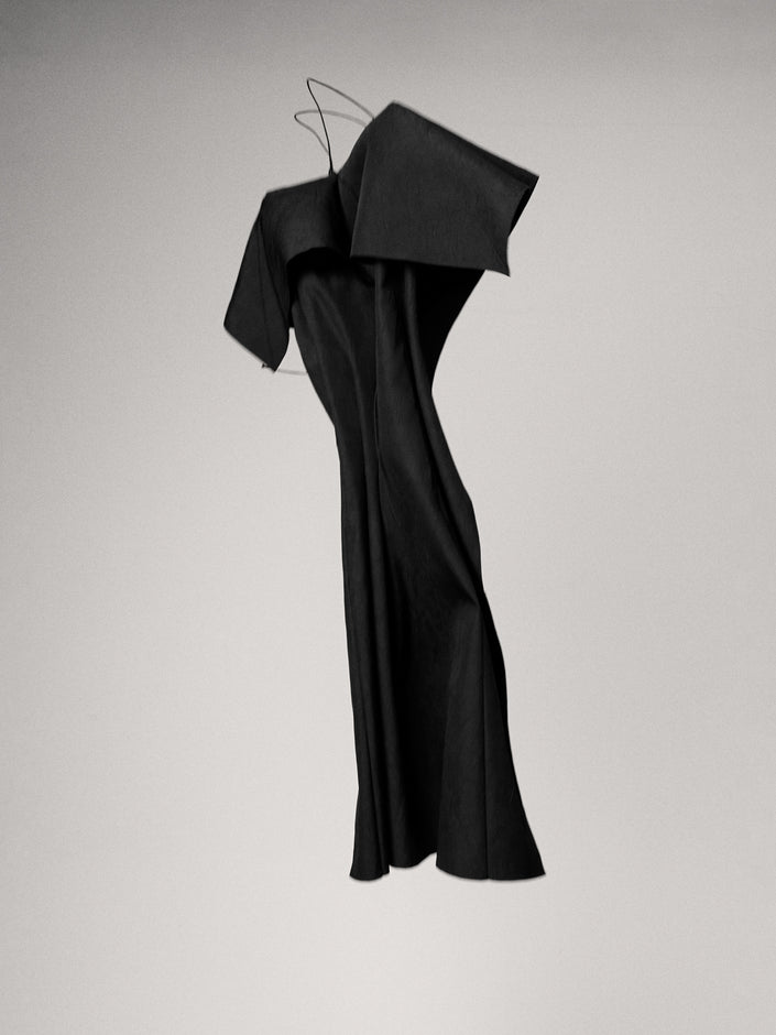 Oranda no Kazaguruma dress | black