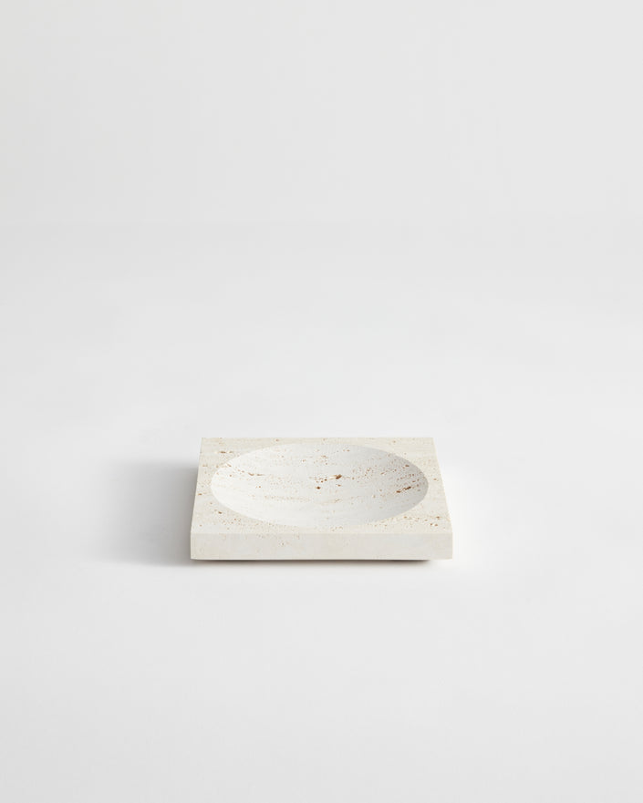 Small tray | travertine