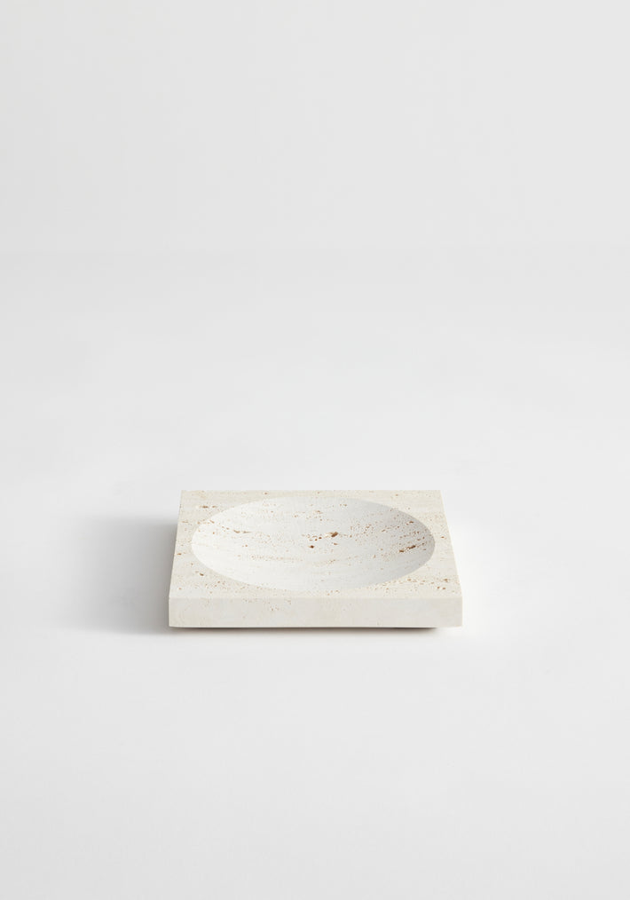 Small tray | travertine