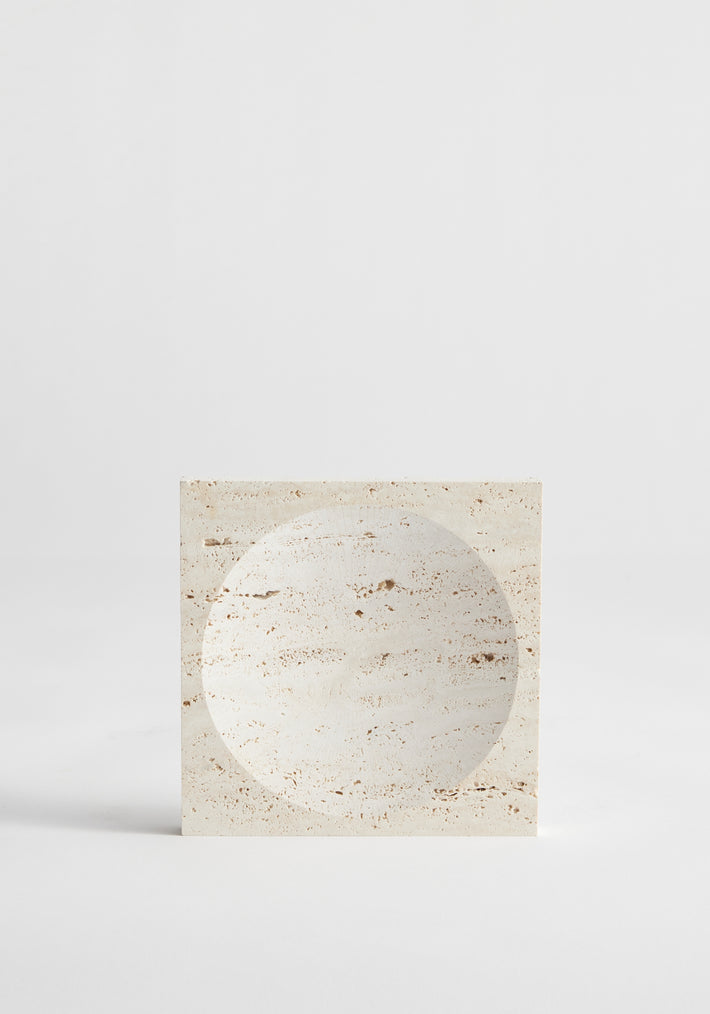 Small tray | travertine