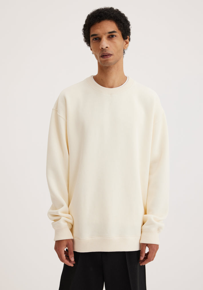 Crewneck sweatshirt | off-white