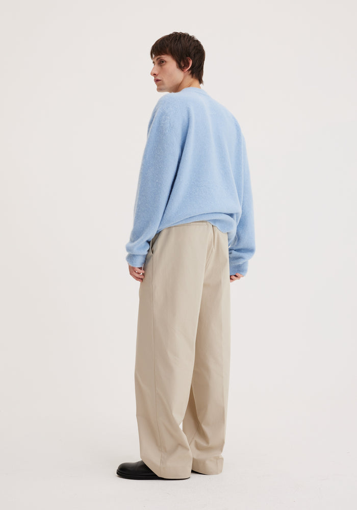 Wide leg trousers | sand