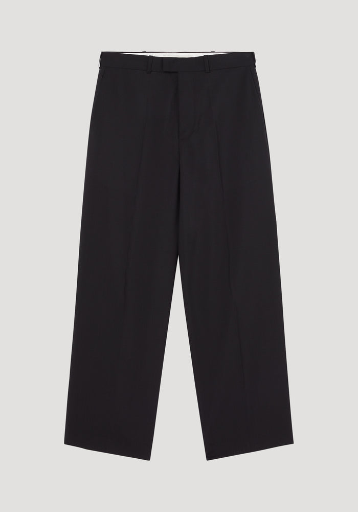 Tailored wide leg trousers | noir