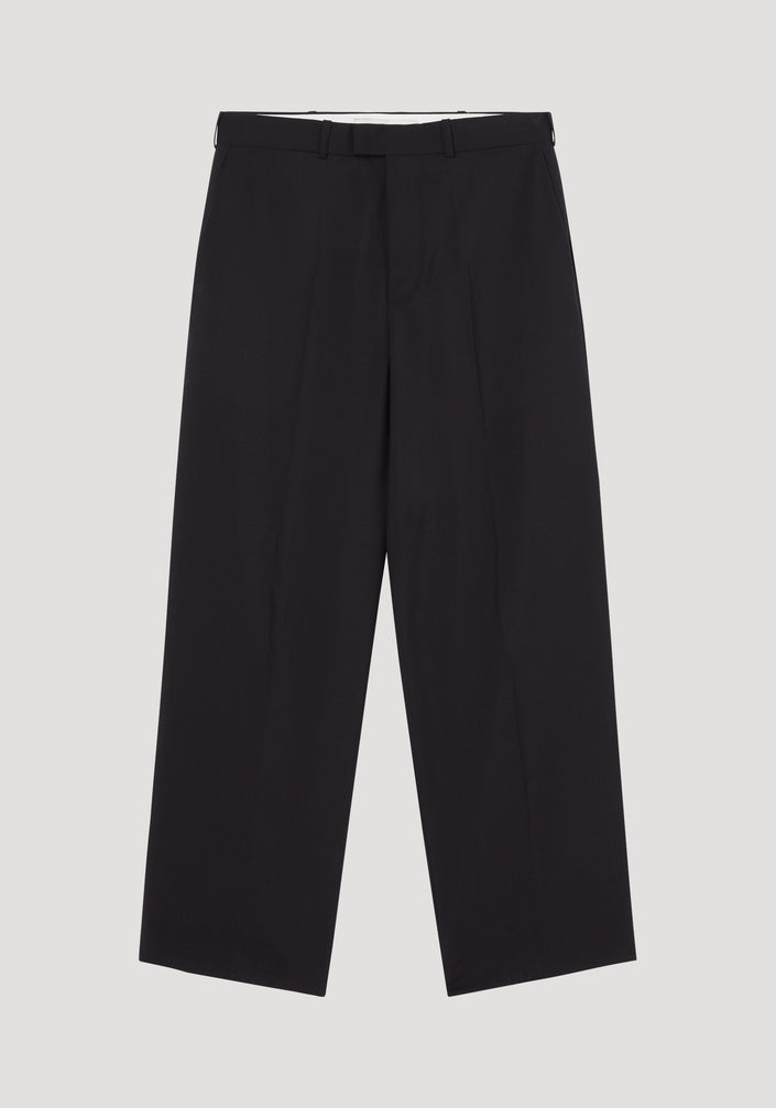 Tailored wide leg trousers | noir