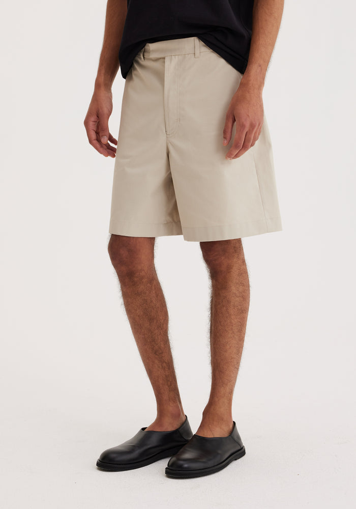 Wide leg shorts | sand