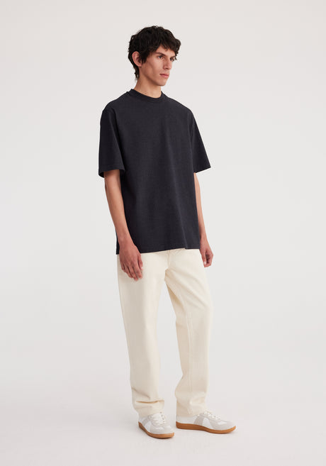 Oversized t-shirt | dark grey melange