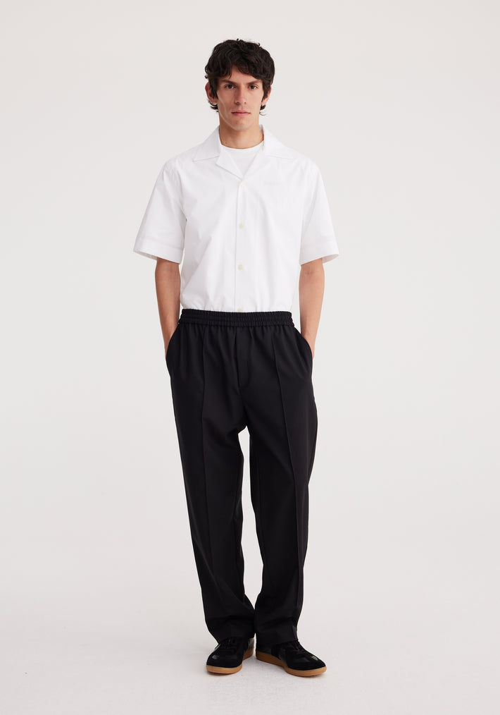 Elasticated waistband trousers | black
