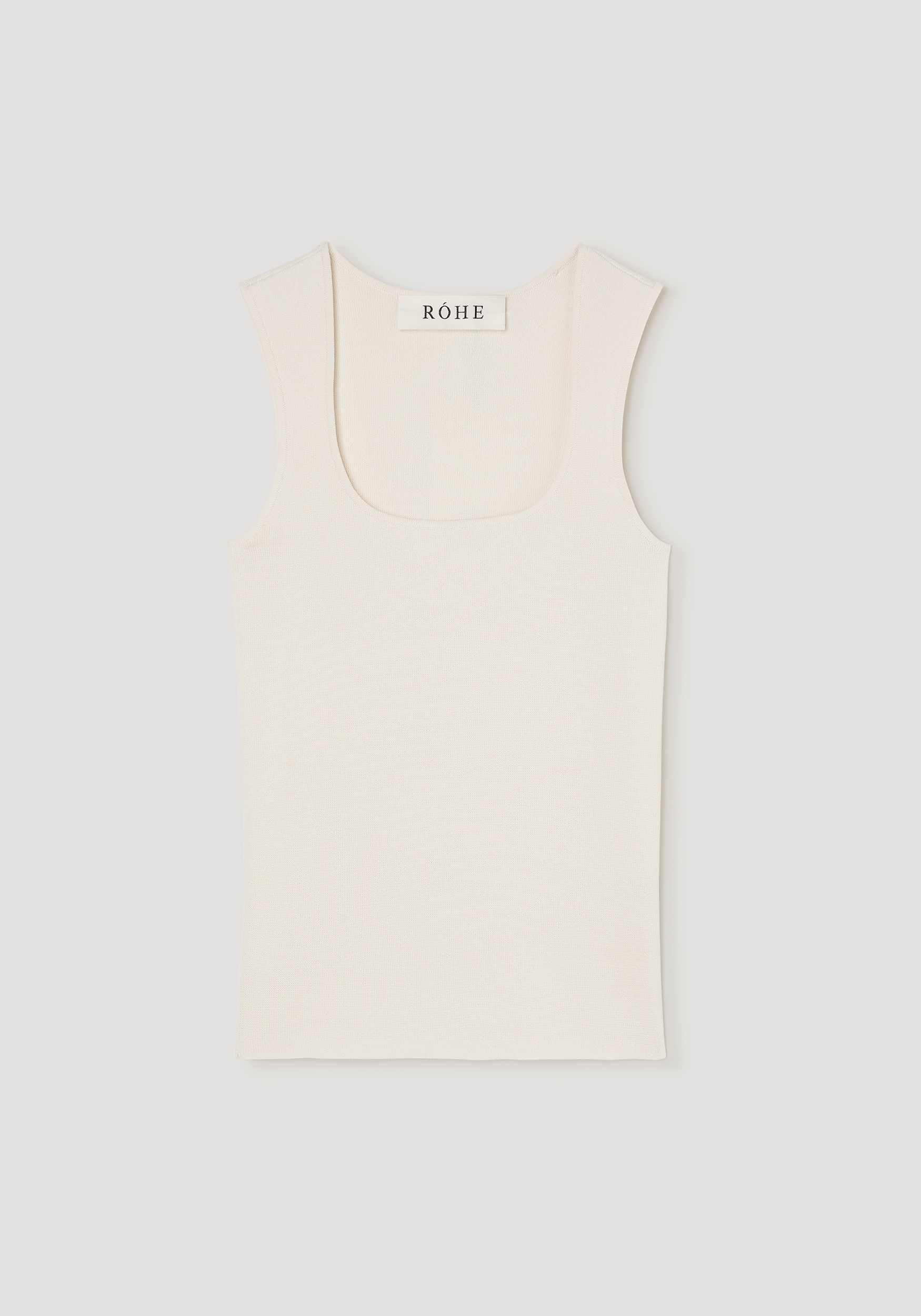 Bustier-shaped knitted tanktop– Róhe Bustier-shaped knitted tanktop– Róhe