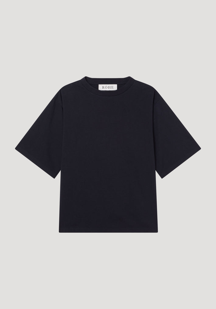 Oversized cotton t-shirt | black