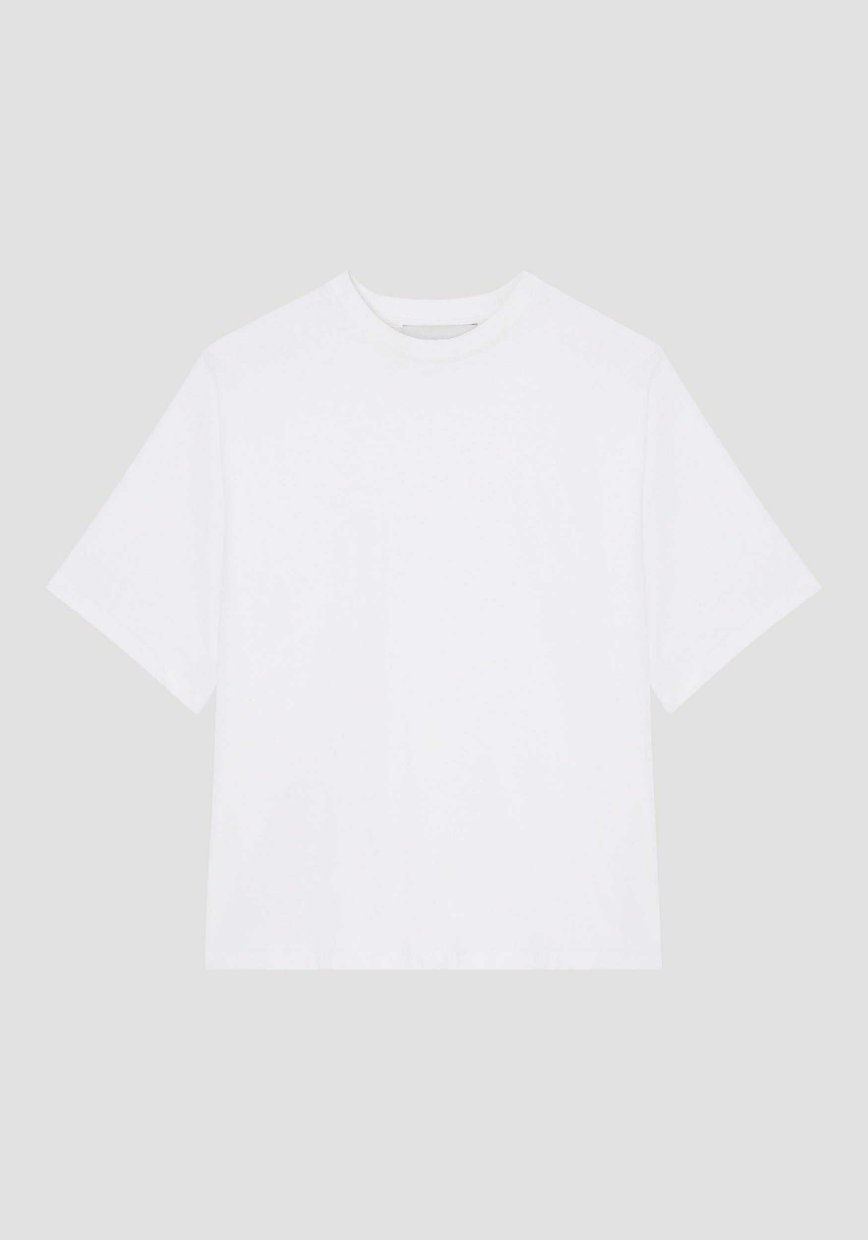 Oversized cotton t-shirt | optic white