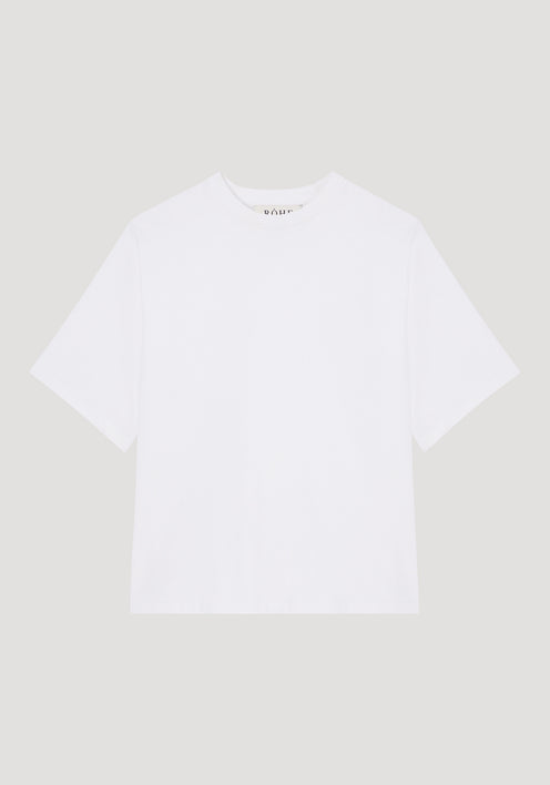 Oversized cotton t-shirt | optic white