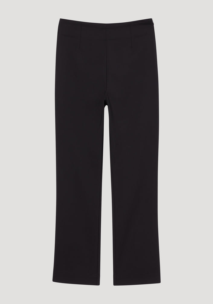 Cigarette leg trousers | black