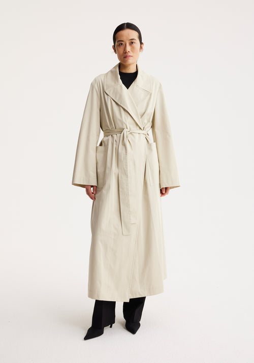 Long wrap trench | sand
