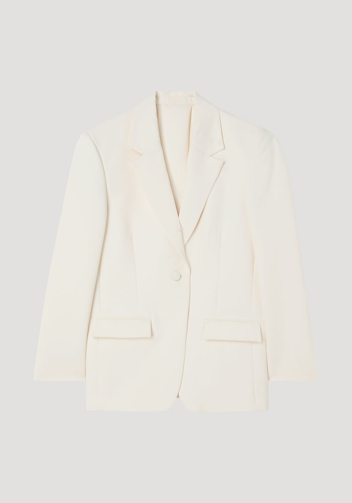 High vent tailored jacket | off white