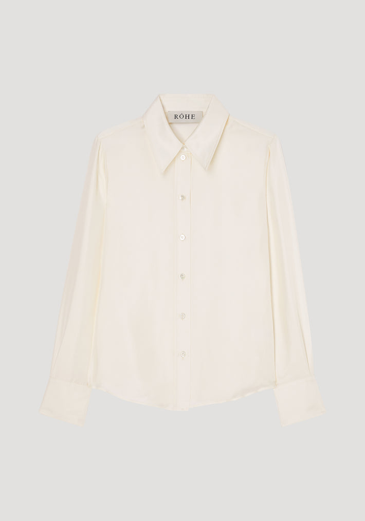 Fitted shirt | cream