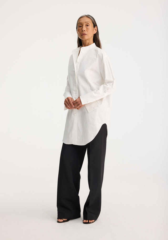 Modern tuxedo shirt | optic white