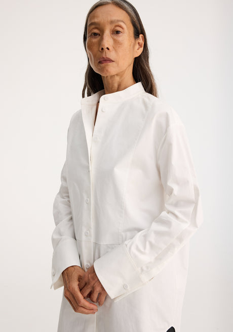 Modern tuxedo shirt | optic white