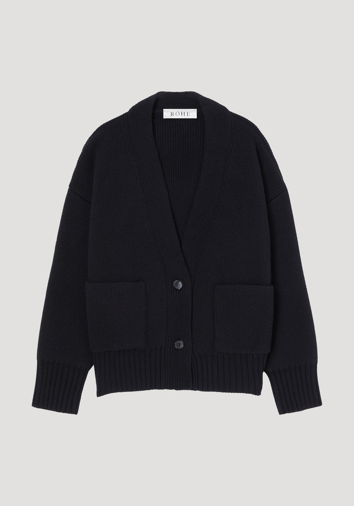 Compact cardigan | black