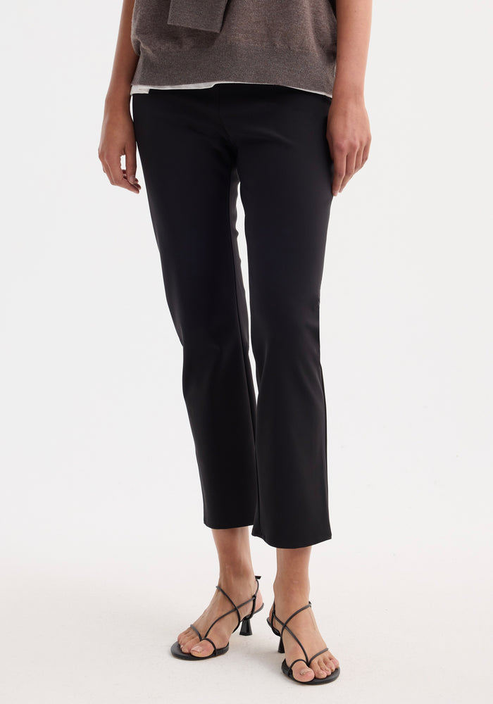 Cigarette scuba trousers | black