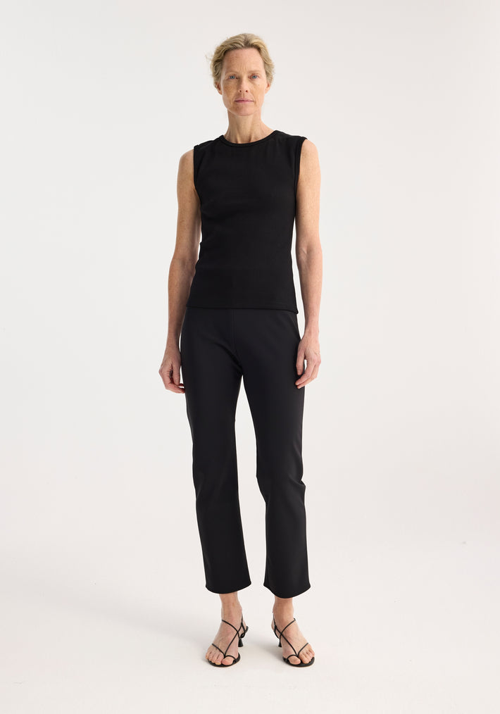 Cigarette scuba trousers | black