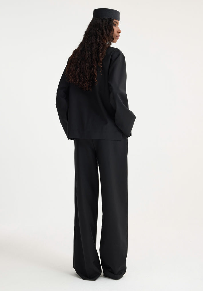 Mandarin jacket | black