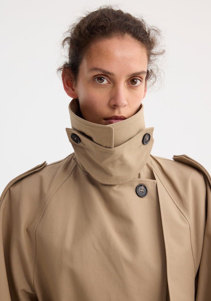 Oversized classic trench | clay