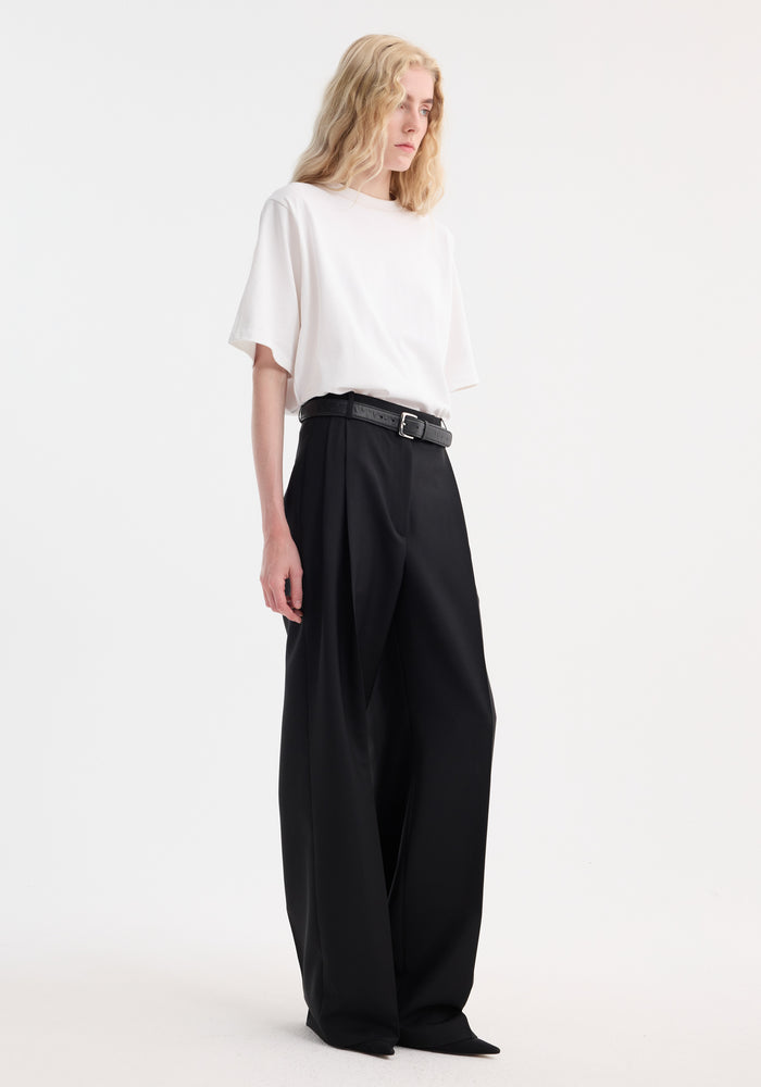 Oversized cotton t-shirt | optic white