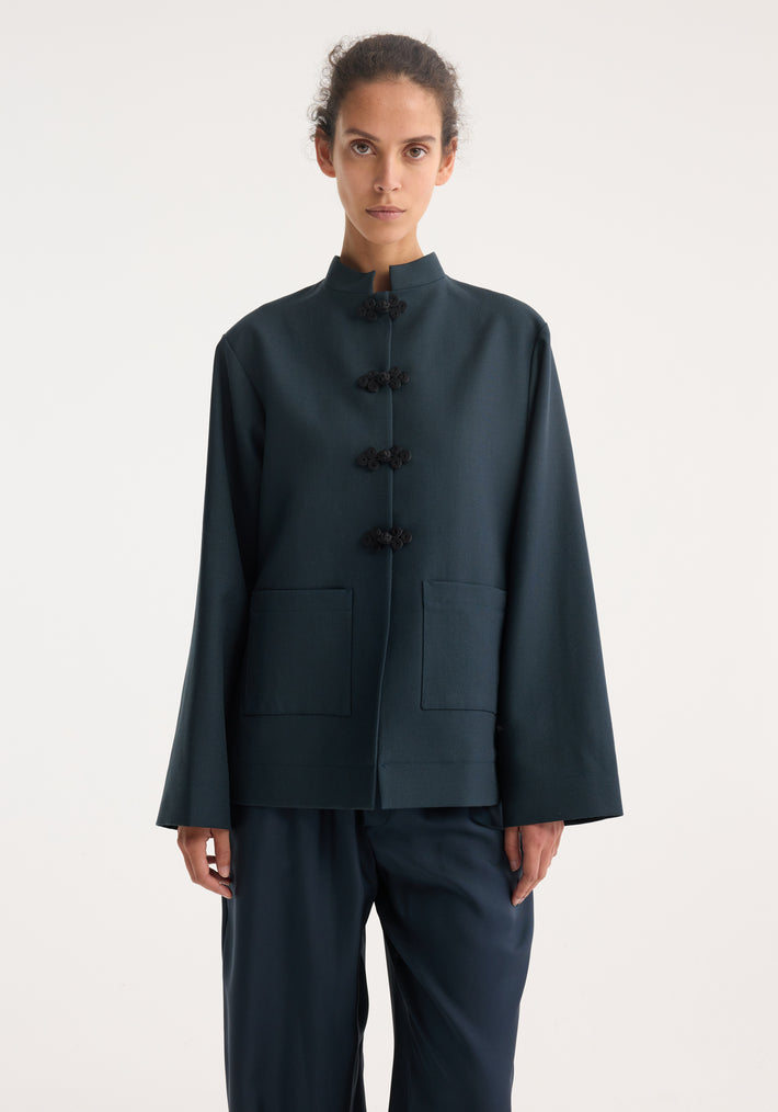 Mandarin jacket | storm