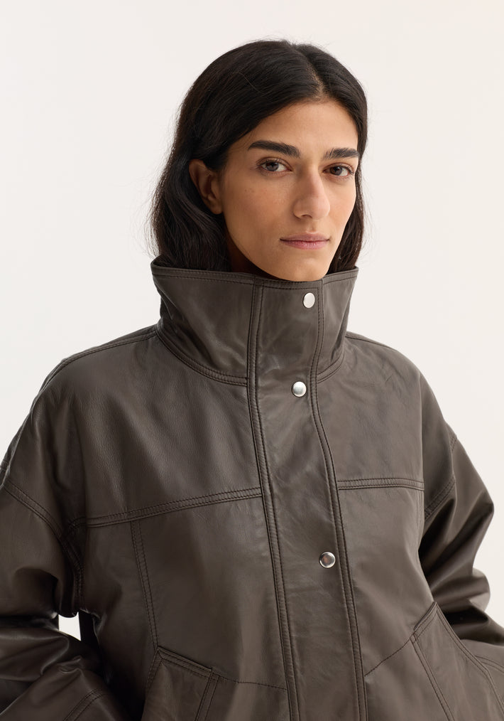 Reinvented leather jacket | earth