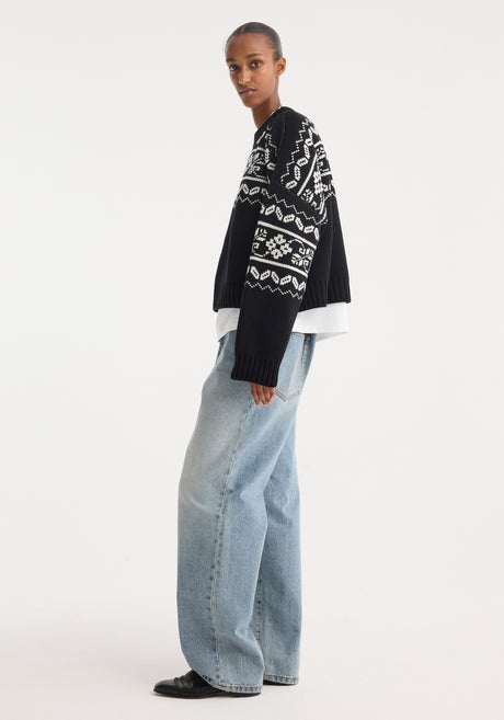 Signature baggy fit denim | classic blue