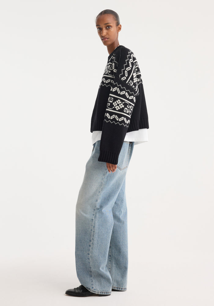 Signature baggy fit denim | classic blue