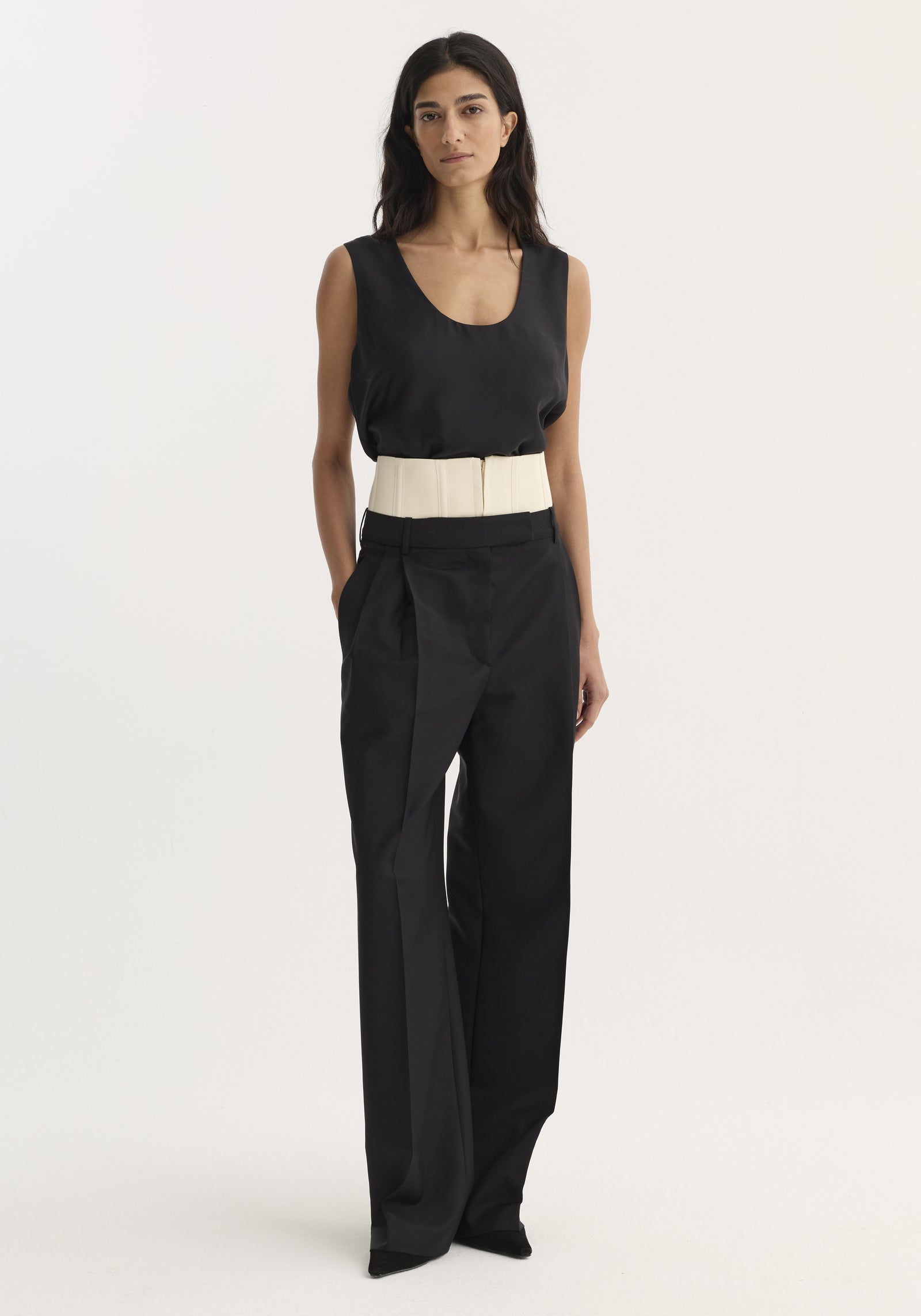 Corset trousers | black