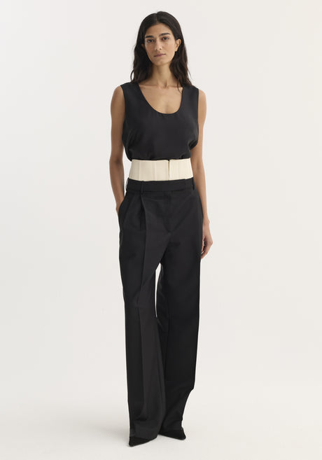 Corset trousers | black