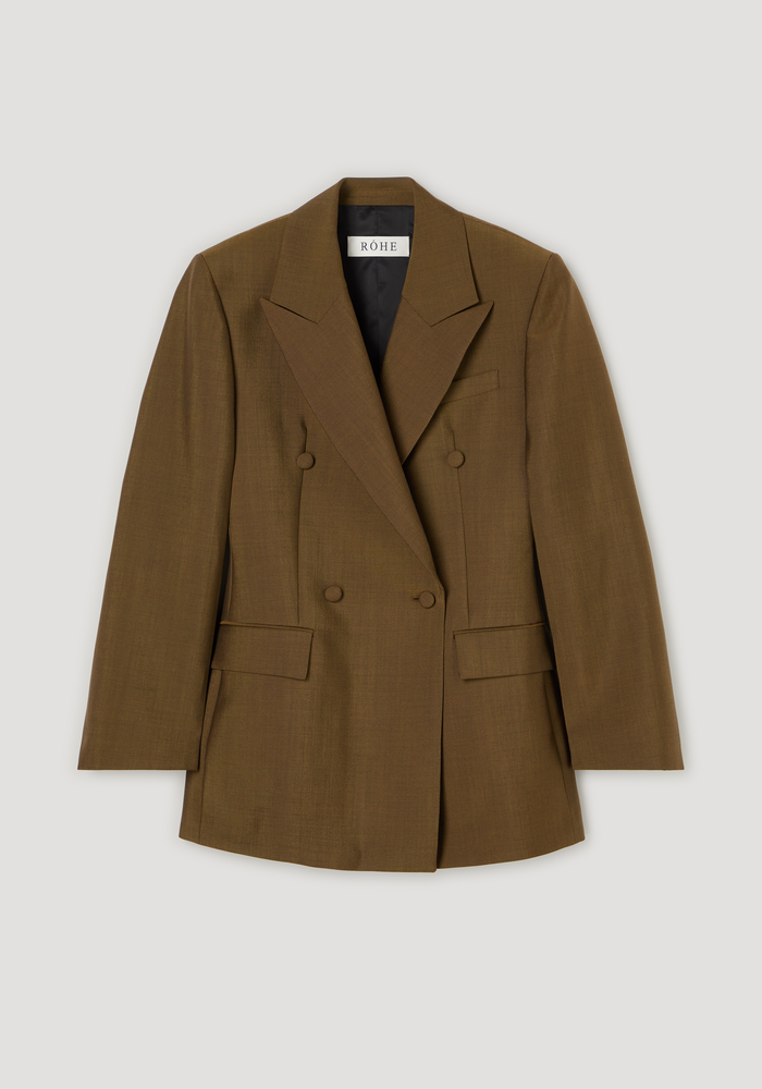 Hourglass blazer | golden brown