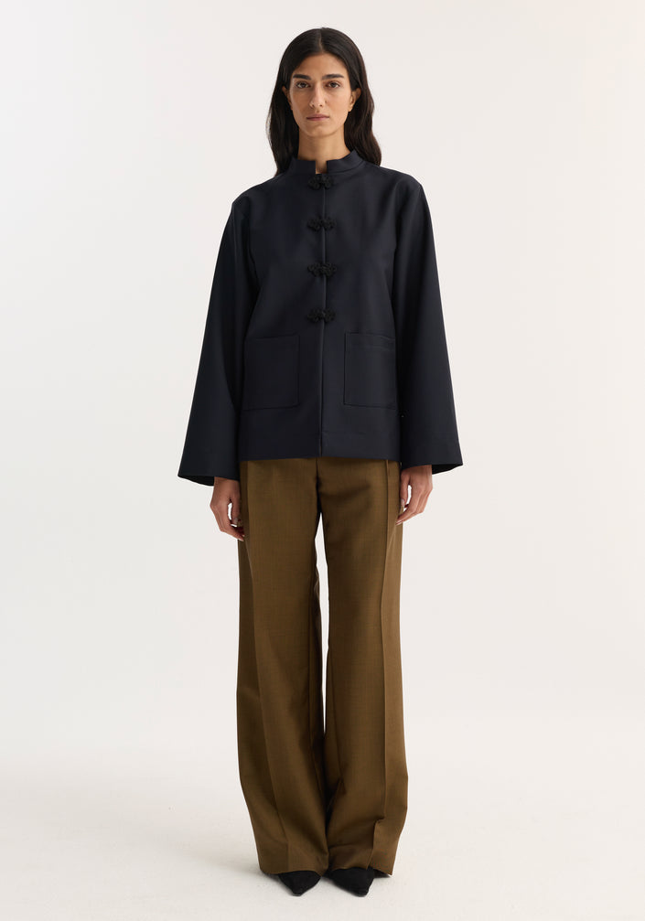 Pankou closure jacket | navy