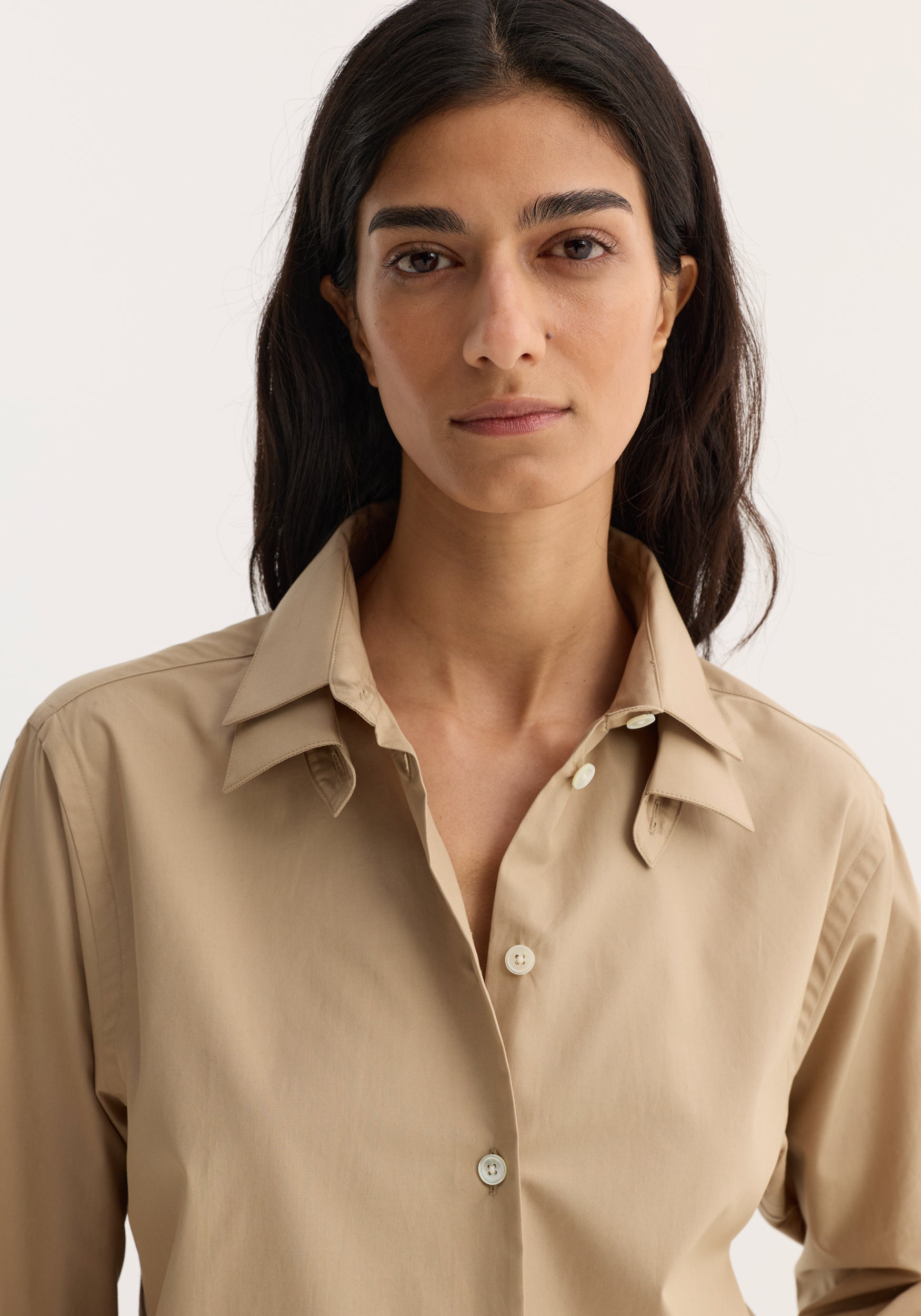Double collar shirt– Róhe Double collar shirt– Róhe