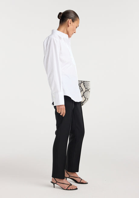 Shaped shirt | optic white