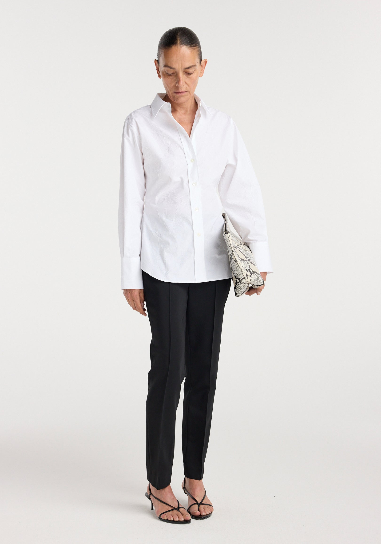Shaped shirt | optic white