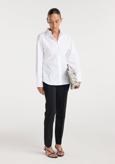 Shaped shirt | optic white