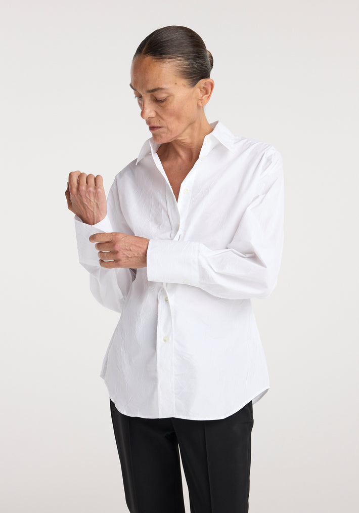 Shaped shirt | optic white